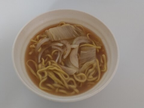 新玉ねぎの味噌ラーメン